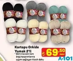 KARTOPU ORKİDE YUMAK 2'Lİ fiyat ve kampanya bilgisi